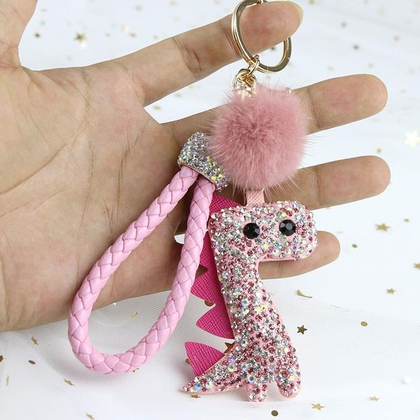 handmade keyring ring rhinestone dinosaur keychain female cute creative gift luxury key chain bag charm pendant ornaments, Slivery;golden
handmade keyring ring rhinestone dinosaur keychain female cute creative gift luxury key chain bag charm pendant ornaments, Slivery;golden