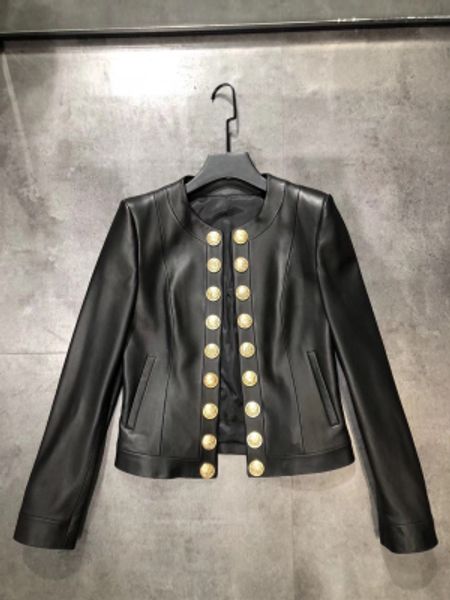 2022 woman coats real leather jacket fashion sheepskin leather coat female motorcycle jackets single breasted sheep skin biker balm, Black;brown
2022 woman coats real leather jacket fashion sheepskin leather coat female motorcycle jackets single breasted sheep skin biker balm, Black;brown