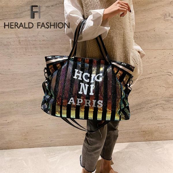 sequin women bags female large capacity handle bags appliques lady's handbags national casual tote girl messenger
sequin women bags female large capacity handle bags appliques lady's handbags national casual tote girl messenger