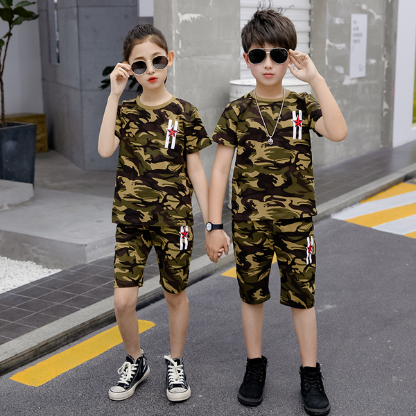 boys camouflage suits 2020 summer girls sportswear special forces children uniform short sleeve two-piece suit, White
boys camouflage suits 2020 summer girls sportswear special forces children uniform short sleeve two-piece suit, White