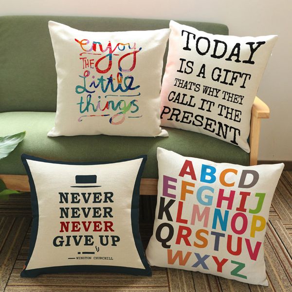 nordic letters print cushions home decor outdoor sofa cotton linen decoration pillows for home concise european style 45x45cm
nordic letters print cushions home decor outdoor sofa cotton linen decoration pillows for home concise european style 45x45cm