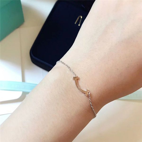 women bracelet yellow gold smile clavicle chain popular accessories sterling silver 925 jewelry brands holiday gift, Black
women bracelet yellow gold smile clavicle chain popular accessories sterling silver 925 jewelry brands holiday gift, Black