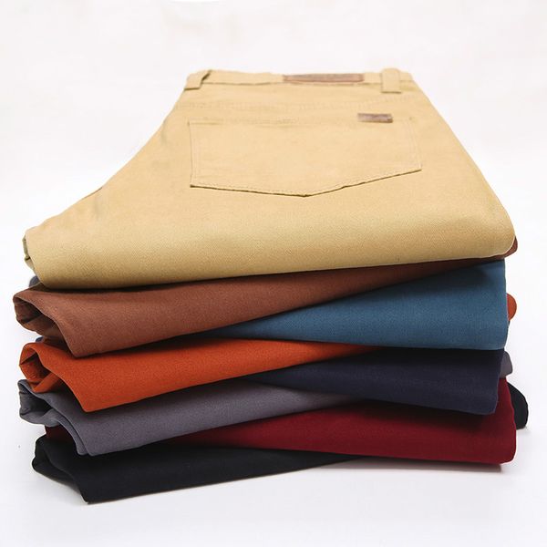 men's summer thin 98% cotton pants men business slim elastic casual black khaki fit straight pant trousers male chinos trousers
men's summer thin 98% cotton pants men business slim elastic casual black khaki fit straight pant trousers male chinos trousers