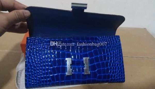 3a classic constans long wallet alligator crocodile leather,12 card slots,2 bill pocket,1 central zip purse,with dust bag box, Red;black
3a classic constans long wallet alligator crocodile leather,12 card slots,2 bill pocket,1 central zip purse,with dust bag box, Red;black