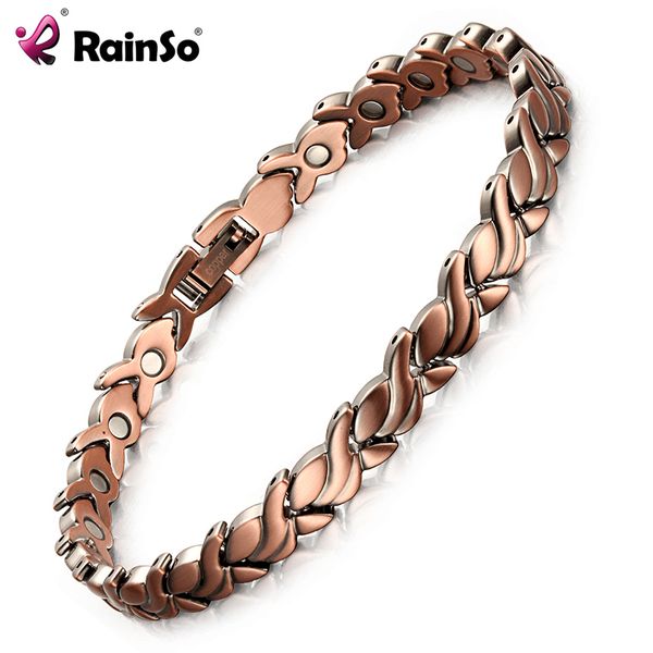 rainso 2019 мода красная медь магнитные биоэнергетические браслеты браслеты для женщин исцеление магнит браслет женские ювелирные изделия oc, Golden;silver
rainso 2019 мода красная медь магнитные биоэнергетические браслеты браслеты для женщин исцеление магнит браслет женские ювелирные изделия oc, Golden;silver