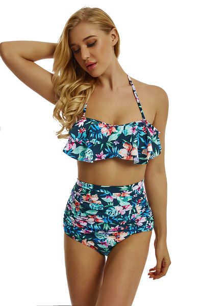 flounce bikini high waist women swimsuit digital printed bikini set floral bathing suit with unique design good quality fast delivery
flounce bikini high waist women swimsuit digital printed bikini set floral bathing suit with unique design good quality fast delivery