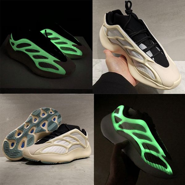azael 700 new stylist shoes sale glow in the dark gid correct version kanye west men womens running shoes, White;red
azael 700 new stylist shoes sale glow in the dark gid correct version kanye west men womens running shoes, White;red