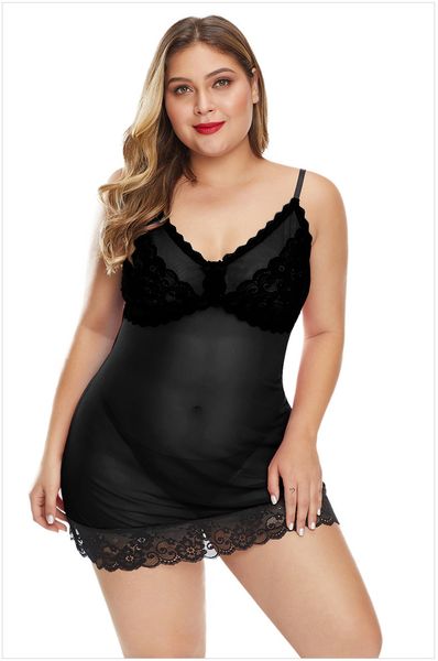 xl xxl xxxl women nighty dress plus size lace patchwork chemise nightwear v-neck nightdress lingerie nightgowns sleepwear dlm31232, Black;white
xl xxl xxxl women nighty dress plus size lace patchwork chemise nightwear v-neck nightdress lingerie nightgowns sleepwear dlm31232, Black;white