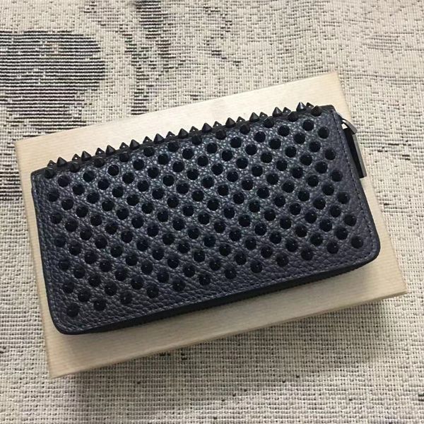 2020 spot shipping cl rivet ms. long leather wallet japan and south korea trend of men and women clutch constantly updated, Red;black
2020 spot shipping cl rivet ms. long leather wallet japan and south korea trend of men and women clutch constantly updated, Red;black