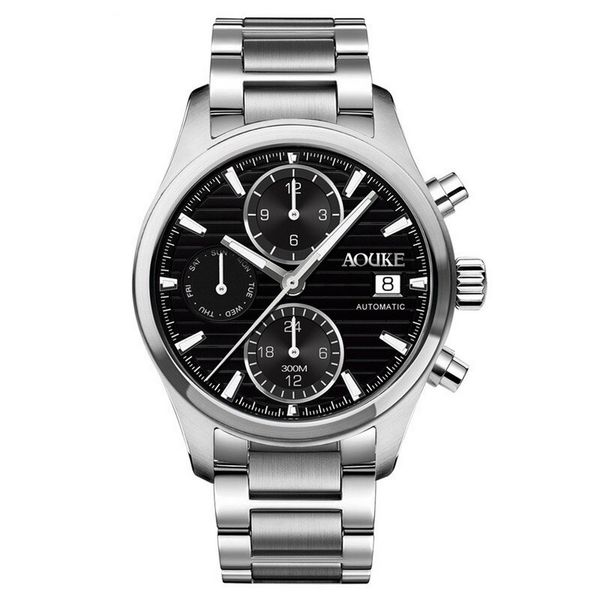 watch men,mens automatic wrist watches aouke man dress wristwatch 50m waterproof mechanical relogio sport luminous reloj, Slivery;brown
watch men,mens automatic wrist watches aouke man dress wristwatch 50m waterproof mechanical relogio sport luminous reloj, Slivery;brown