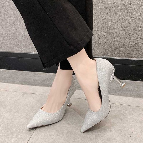 sequined pointed toe high heel shoes women shiny party women pumps stiletto metal heel ladies shoes 9.5 cm kitten heels, Black
sequined pointed toe high heel shoes women shiny party women pumps stiletto metal heel ladies shoes 9.5 cm kitten heels, Black