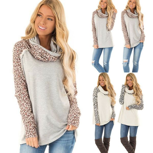autumn new women loose casual sweater turtleneck sweaters 2019 long-sleeved leopard crocheted sweaters streetwear winter, White;black
autumn new women loose casual sweater turtleneck sweaters 2019 long-sleeved leopard crocheted sweaters streetwear winter, White;black