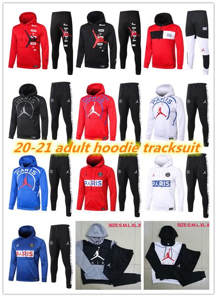 

2019 2020 2021 PSG MBAPPE Hoodie комплекты Футбол взрослых Tracksuit 19 20 21 Survetement париж Кавани Майо-де-тренировочные костюмы с капюшоном спортивный костюм