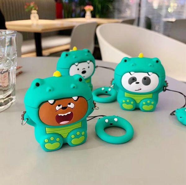 for airpods pro cases 3d soft cartoon bear silicone wireless bluetooth for airpods 3 case with hook clasp keychain protective cover shell
for airpods pro cases 3d soft cartoon bear silicone wireless bluetooth for airpods 3 case with hook clasp keychain protective cover shell