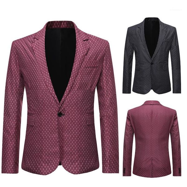 jackets mens fashion coats mens designer jackets suit jackets autumn formal printed long sleeved lapel neck, Black;brown