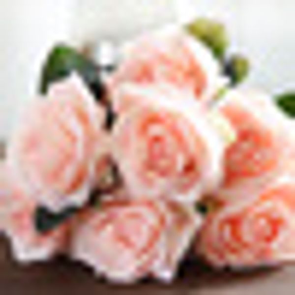 1pc new 10 heads french beautiful roses multiple colour creative flowers sutiable for wedding decoration
1pc new 10 heads french beautiful roses multiple colour creative flowers sutiable for wedding decoration