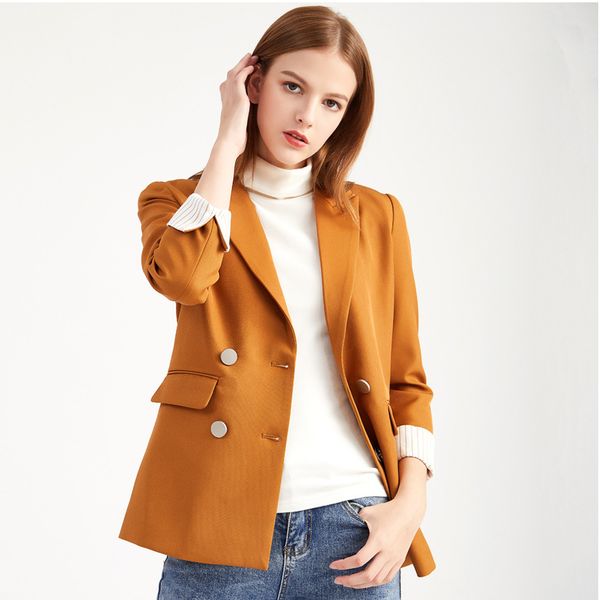 womens 2020 luxury designer clothes autumn winter fashion casual brands small suit coat black woman jacket womens designer jackets for women, Black;brown
womens 2020 luxury designer clothes autumn winter fashion casual brands small suit coat black woman jacket womens designer jackets for women, Black;brown