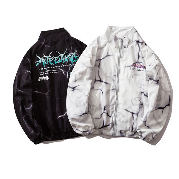 men jacket 2020 autumn street hip hop casual slouchy style sport loose women jacket windbreaker fashion printed black and white size m-xl, Black;brown
men jacket 2020 autumn street hip hop casual slouchy style sport loose women jacket windbreaker fashion printed black and white size m-xl, Black;brown