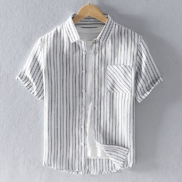 2020 новая мода 100% льняной stripe shirt men casual social business мужчины рубашки верхнего качества с коротким рукавом мужские рубашки пл, White;black
2020 новая мода 100% льняной stripe shirt men casual social business мужчины рубашки верхнего качества с коротким рукавом мужские рубашки пл, White;black