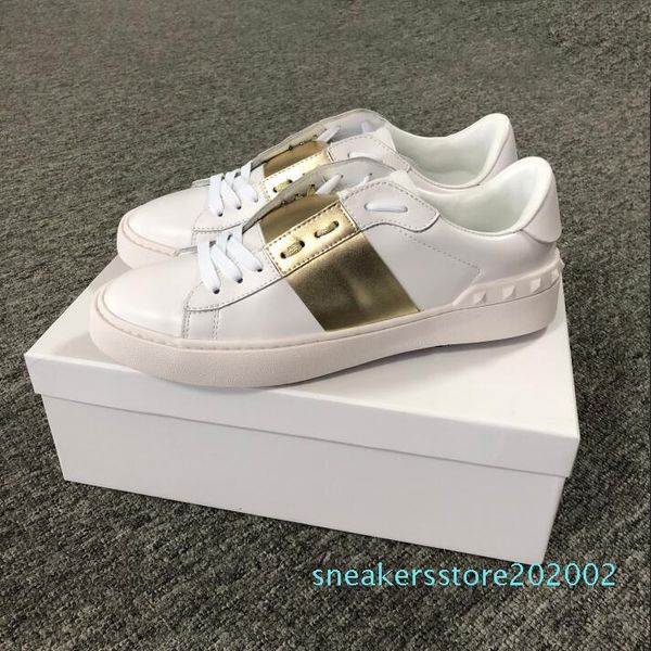 mens open designer shoes fashion lace up ace genuine leather sneakers white black luxury casual shoes gift for women 35-46
mens open designer shoes fashion lace up ace genuine leather sneakers white black luxury casual shoes gift for women 35-46