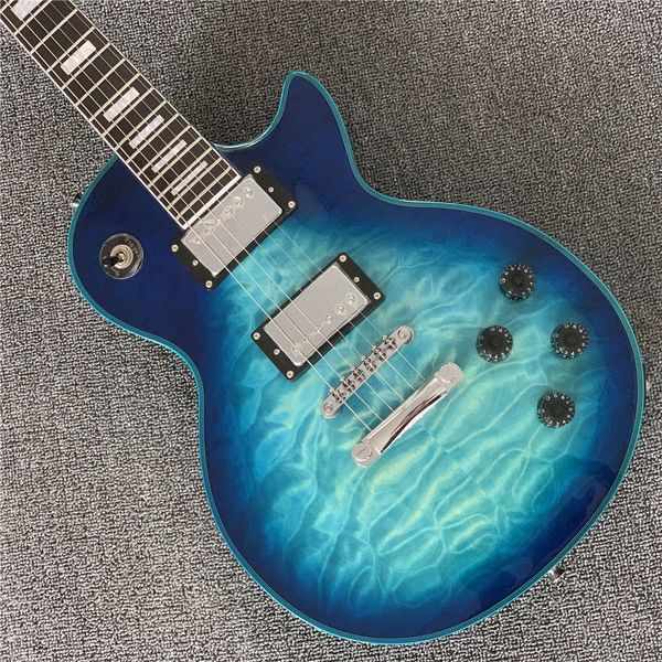 high-quality electric guitar, golden accessories, 3a cloud wood grain, small eye bridge,guitars
high-quality electric guitar, golden accessories, 3a cloud wood grain, small eye bridge,guitars