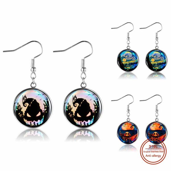 stainless trendy jewelry round earrings comic logo drop earrings pendientes metal small vintage new arrival party, Silver
stainless trendy jewelry round earrings comic logo drop earrings pendientes metal small vintage new arrival party, Silver