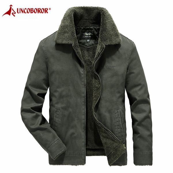 winter coat fleece warm jacket men casual turn-down collar thick parkas coats windbreaker flight cotton jacket overcoat, Black
winter coat fleece warm jacket men casual turn-down collar thick parkas coats windbreaker flight cotton jacket overcoat, Black