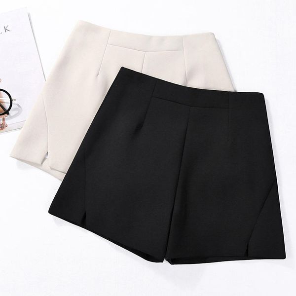 new shorts women clothing casual chiffon high waist mini shorts female streetwear black wide leg women solid color q2662, White;black
new shorts women clothing casual chiffon high waist mini shorts female streetwear black wide leg women solid color q2662, White;black