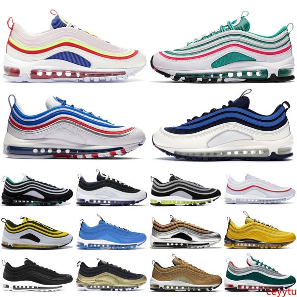 og mens running shoes neon seoul south beach throwback future iridescent triple white black silver bullet women sports sneakers