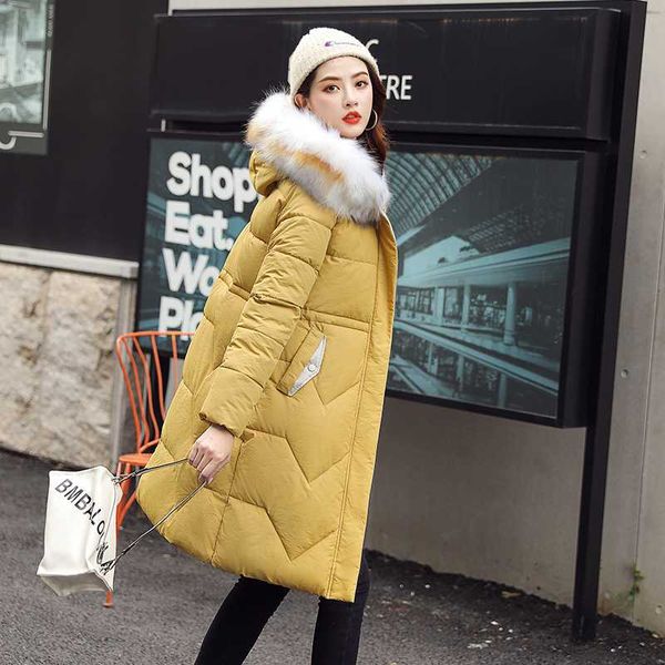 women's down & parkas 2021 winter plus size long jacket for women korean style slim solid parka mujer hooded fur collar thick coats kur, Black
women's down & parkas 2021 winter plus size long jacket for women korean style slim solid parka mujer hooded fur collar thick coats kur, Black