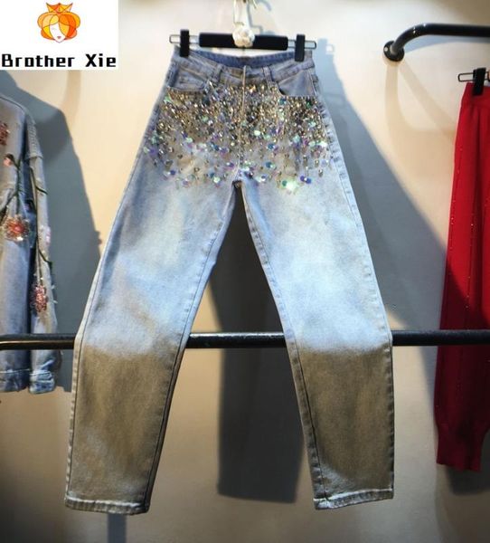 высокая талия джинсы для женщин алмазный набор бусины блесток эластичные джинсовые брюки дамы уличная синий джинсовые брюки джинсы mujer, Blue
высокая талия джинсы для женщин алмазный набор бусины блесток эластичные джинсовые брюки дамы уличная синий джинсовые брюки джинсы mujer, Blue