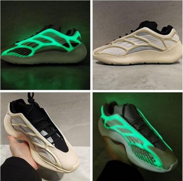 2020 new azael alvah 700 v3 kanye west mens running shoes white glow in the dark luxury outdoor men women designer sport sneakers with box 
2020 new azael alvah 700 v3 kanye west mens running shoes white glow in the dark luxury outdoor men women designer sport sneakers with box