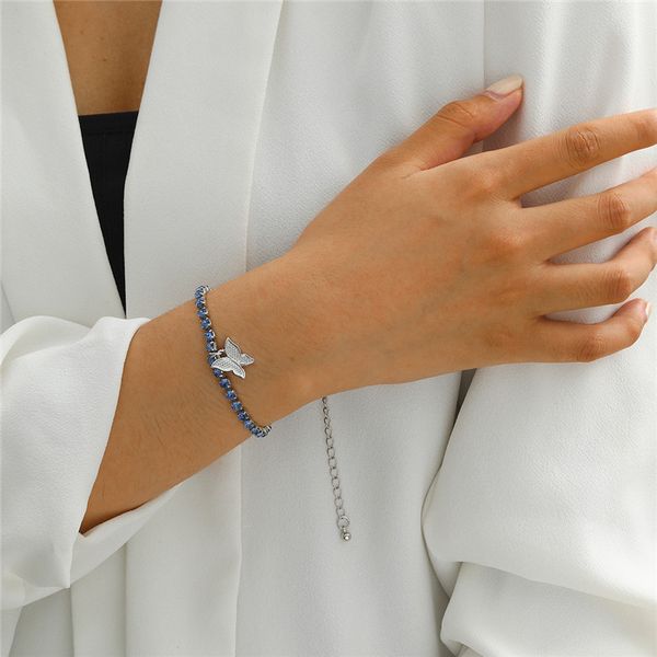 15pcs/lot european stereoscopic fringe bracelet crystal butterfly pendant bracelets for women geometric colorful hand chain jewelry, Golden;silver
15pcs/lot european stereoscopic fringe bracelet crystal butterfly pendant bracelets for women geometric colorful hand chain jewelry, Golden;silver