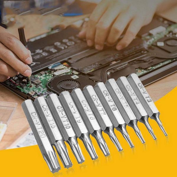 cr-v torx bit set batch head mobile phone repair screwdriver bit t6-t20 security torx 10pcs
cr-v torx bit set batch head mobile phone repair screwdriver bit t6-t20 security torx 10pcs