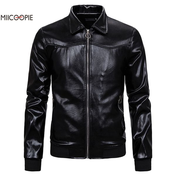 bright pattern jacket autumn and winter men's splicing lapel coat jackets bomber jacket men black coat, Black;brown
bright pattern jacket autumn and winter men's splicing lapel coat jackets bomber jacket men black coat, Black;brown
