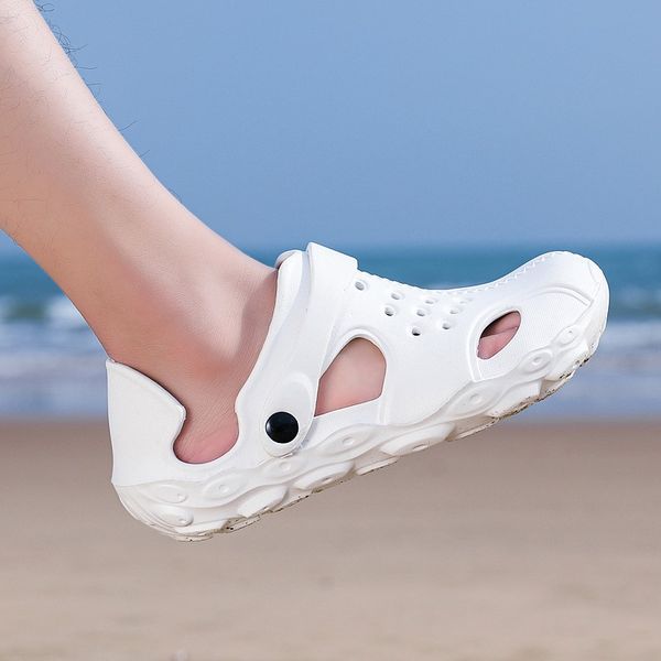 2020 new trend beach sandals for men slip-on outdoor eva sandals light weight walking mens white blue men flats, Black 
2020 new trend beach sandals for men slip-on outdoor eva sandals light weight walking mens white blue men flats, Black