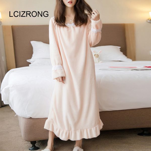 women's sleepwear spring sweet flannel dress women long sleeve square collar lace mid-calf winter warm comfortable girl nightgown, Black;red
women's sleepwear spring sweet flannel dress women long sleeve square collar lace mid-calf winter warm comfortable girl nightgown, Black;red