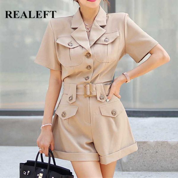 realeft summer 2020 new chic sashes women's jumpsuits & rompers casual single breasted short wide leg pants cargo playsuit, Black;white
realeft summer 2020 new chic sashes women's jumpsuits & rompers casual single breasted short wide leg pants cargo playsuit, Black;white