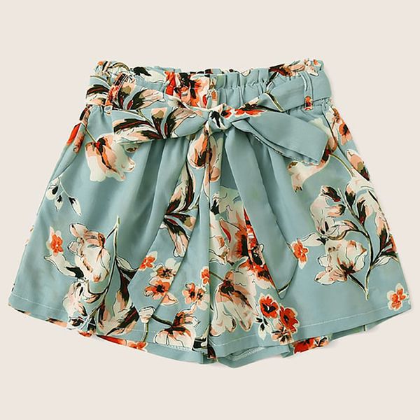 high waist ladies shorts plus size summer bandage print casual beach short pants elastic waist shorts spodenki damskie, White;black
high waist ladies shorts plus size summer bandage print casual beach short pants elastic waist shorts spodenki damskie, White;black