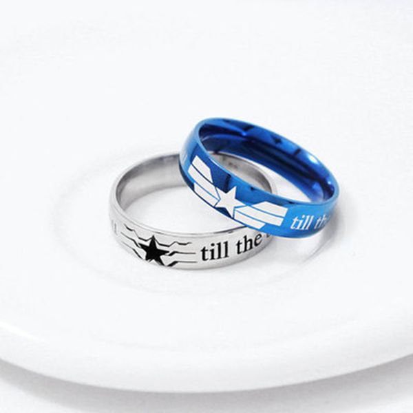 fashion marvel ring anime related america captain symbols titanium steel lovers finger ring jewelry cute fashion gift, Golden;silver
fashion marvel ring anime related america captain symbols titanium steel lovers finger ring jewelry cute fashion gift, Golden;silver