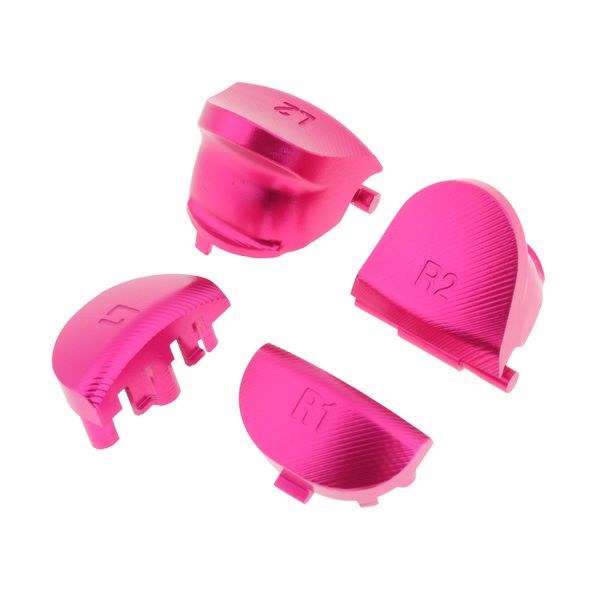 aluminum l1 r1 l2 r2 trigger buttons for sony ps4 controllers
