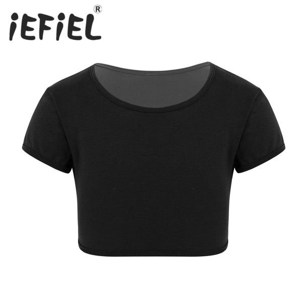children kids girls plain solid color short sleeves t shirt crop underwear for sports gymnastic daily wear performance, Blue
children kids girls plain solid color short sleeves t shirt crop underwear for sports gymnastic daily wear performance, Blue