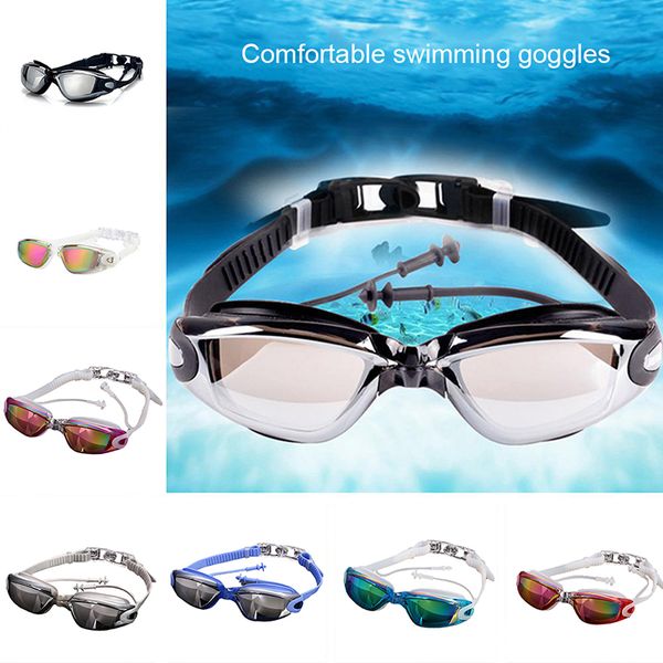 new practical deep waterproof anti-fog soft silica gel integral ear plug large frame swim eyewear swim mask swimming accessories 
new practical deep waterproof anti-fog soft silica gel integral ear plug large frame swim eyewear swim mask swimming accessories