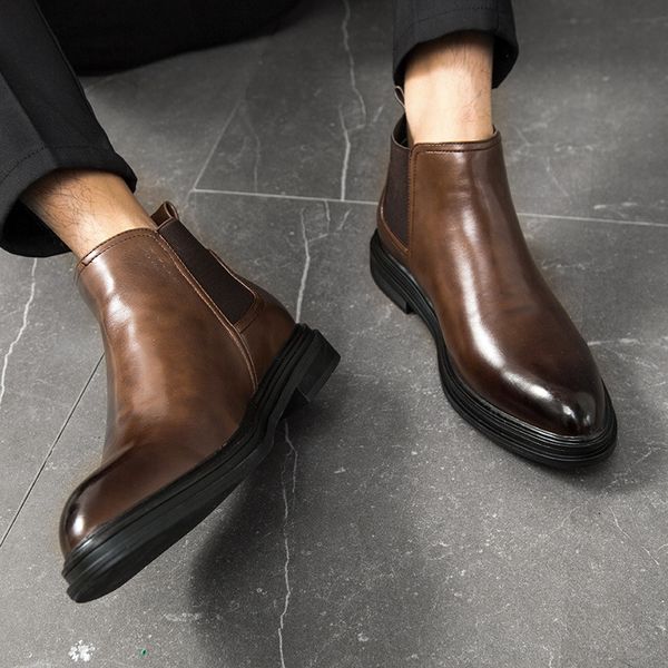 boots winter men leather shoes ankle fashion autumn male footwear 2021 fgb5, Black
boots winter men leather shoes ankle fashion autumn male footwear 2021 fgb5, Black
