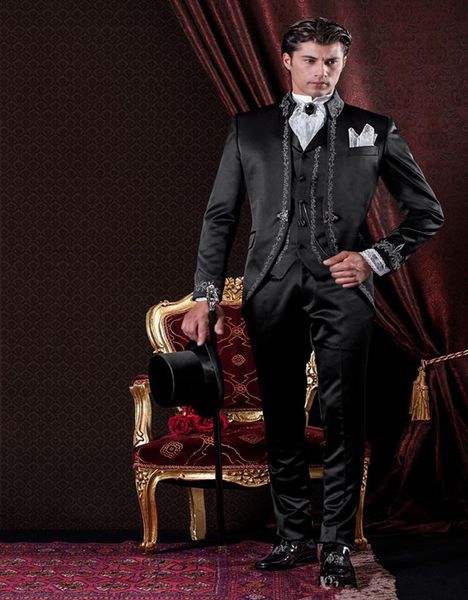 новые популярные мандарин отворот вышивка groomsmen one button жених смокинги мужские костюмы свадьба / выпускной блейзер лучший человек (ку, Black;gray
новые популярные мандарин отворот вышивка groomsmen one button жених смокинги мужские костюмы свадьба / выпускной блейзер лучший человек (ку, Black;gray