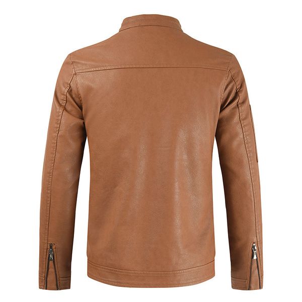 overcoat men's jacket solid sportswear autumn spring windbreaker men's clothes coat female windproof hombre casual pu, Black;brown
overcoat men's jacket solid sportswear autumn spring windbreaker men's clothes coat female windproof hombre casual pu, Black;brown
