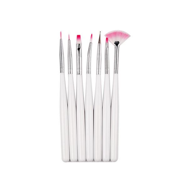 brand new 7pcs/set nail painting brushes uv gel acrylic nail art brush manicure brush pen dotting painting white set
brand new 7pcs/set nail painting brushes uv gel acrylic nail art brush manicure brush pen dotting painting white set