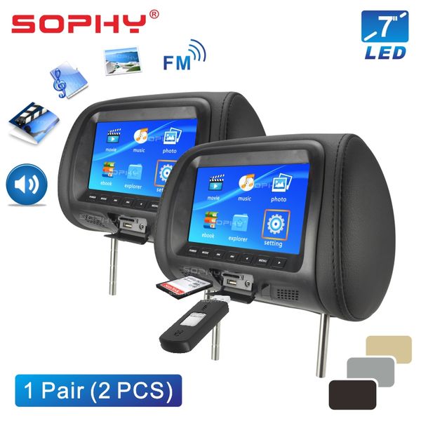 2pcs 7 inch car headrest monitor led digital screen pillow monitor with mp4 mp5 player usb sd rear seat entertainment sh7048-p5
2pcs 7 inch car headrest monitor led digital screen pillow monitor with mp4 mp5 player usb sd rear seat entertainment sh7048-p5