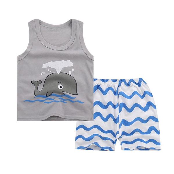 5 colors baby boy girl clothes cartoon animal summer kids sleeveless tracksuit children sport suit vest pants 2 pcs clothing set, White
5 colors baby boy girl clothes cartoon animal summer kids sleeveless tracksuit children sport suit vest pants 2 pcs clothing set, White