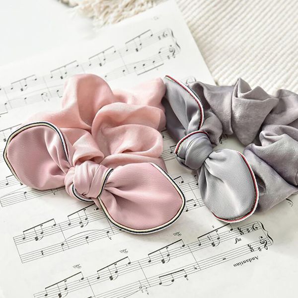 womens hair accesorios ladies tie solid color lady scrunchies ponytail female scrunchy elastic hair ropes headwear for women, Slivery;white
womens hair accesorios ladies tie solid color lady scrunchies ponytail female scrunchy elastic hair ropes headwear for women, Slivery;white